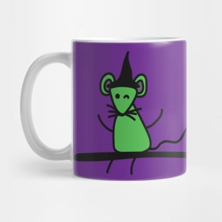 Halloween Mouse Witch Mug